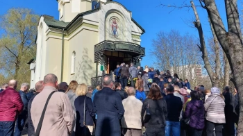 У Тернополі попрощалися з екснардепом Олегом Барною, який загинув на фронті