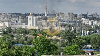 Вибухи в Бєлгороді: у центрі міста здійнялась пожежа