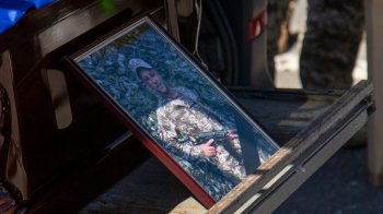 На Львівщині зустріли загиблого Героя, який боронив Бахмут