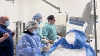 В Університетській лікарні Львова вперше застосували новий метод очищення судин ультразвуком