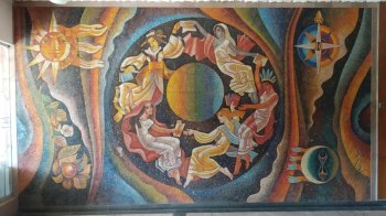 У Львові в одному з будинків знищили унікальну мозаїку українського художника