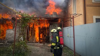 Пожежа в Червоноградському районі.