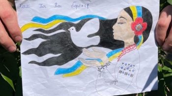 У Львові збирають дитячі малюнки для десантників ЗСУ