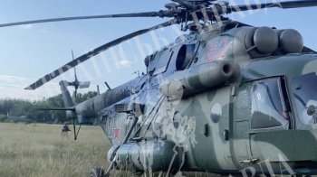 Російський Мі-8 в Україні. Фото УП