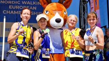 Львів‘янки здобули «золото» чемпіонату Європи зі скандинавської ходьби