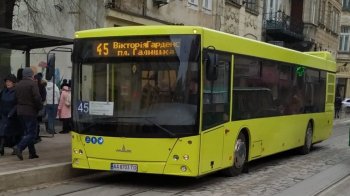 У Львові запрацював автобусний маршрут №45