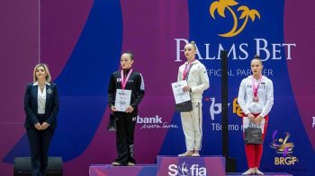 Львівська гімнастка здобула три медалі на турнірі в Болгарії (відео)