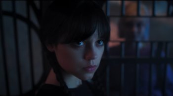 Кадр із трейлера серіалу Венздей