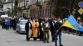Повернувся додому «на щиті»: Львівщина зустріла загиблого Героя