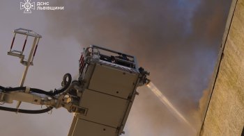 Після обстрілу Львова на місці влучання зафіксували незначне підвищення рівня чадного газу