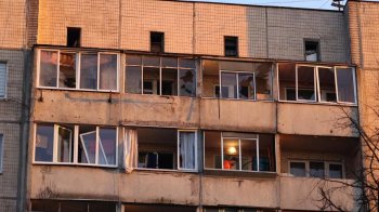 Пошкоджені ректою вікна у Львові