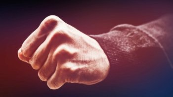 побиття, кулак