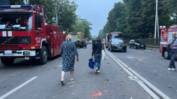 У Львові через ракетну атаку перекрили рух для транспорту на кількох вулицях