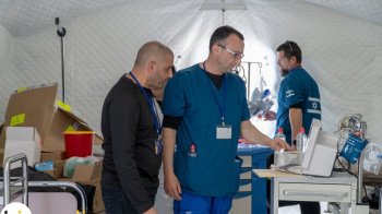 Ізраїльський польовий госпіталь у Львівській області прийняв вже 5 тисяч людей