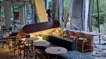 Ракетний обстріл: у Львові росіяни зруйнували одну з найпопулярніших кав’ярень (відео)