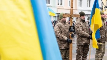 У Дрогобичі провели в останню путь двох загиблих захисників