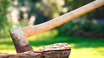 Мешканця Жовківщини оштрафували за те, що порубав двері сільради