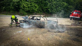 пожежа в авто