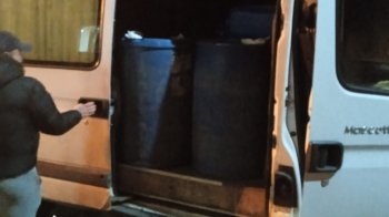 У 52-річного водія вилучили авто, яким він перевозив 1400 літрів спирту