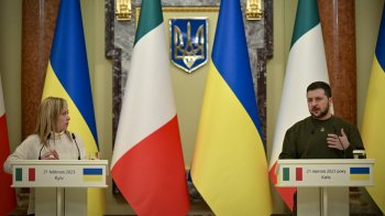 Зеленський повідомив про початок робочого візиту до Італії