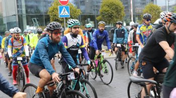 У Львові триває веломарафон, який збере кошти для ЗСУ