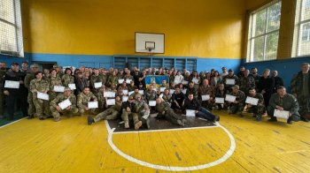 Європейські інструктори провели навчання з тактичної медицини у Стрию та Дрогобичі