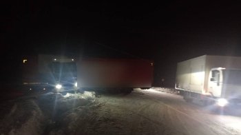 На Львівщині через пʼяного водія вантажівка перекрила трасу