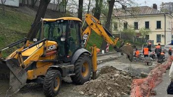 Ремонт Шота Руставелі у Львові, фото ЛМР