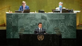 Про що говорив президент Зеленський під час Генасамблеї ООН