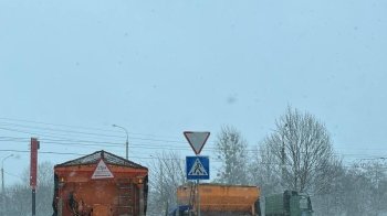 Львівська міськрада: місто прибирають від снігу, виїхала 101 одиниця спецтехніки