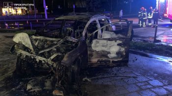 Аварія у Львові на  кільці вулиць Княгині Ольги – Володимира Великого