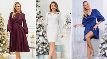 Як створити стильний образ з новорічним платтям? - IssaPlus