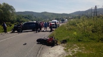 Смертельна ДТП на Самбірщині: загинув мотоцикліст