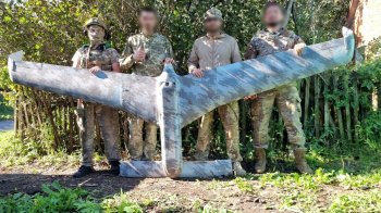 Прикордонники приземлили новітній рашистський дрон