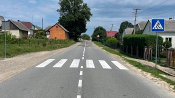 На дорогах Львівщини оновили понад 230 км розмітки