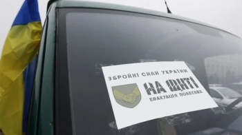На Львівщині оштрафували водія фури, який не пропустив авто супроводу кортежу загиблого воїна