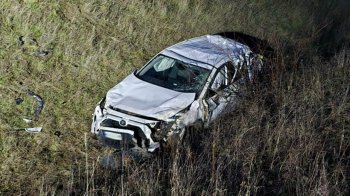 П’яний водій злетів у кювет на Львівщині: травмовані троє людей