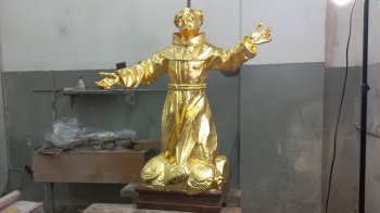 Відреставровану скульптуру Яна з Дуклі повернули до Львова