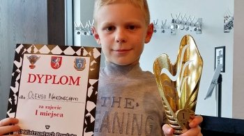 Юний шахіст із Львівщини виграв турнір у Польщі