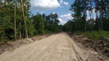 У Рава-Руському лісгоспі будують нову дорогу