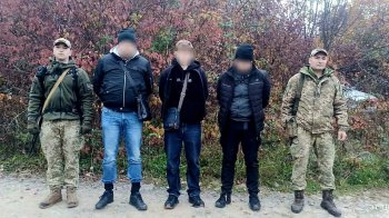 Затримані порушники кордону