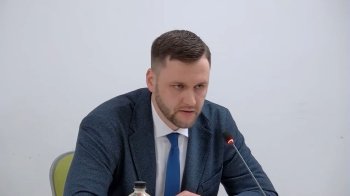 Віктор Павлущик на співбесіді з доброчесності під час конкурсу на посаду голови НАЗК, 12 лютого 2024 року, скриншот «Громадського»
