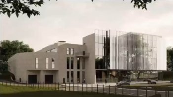 Візуалізація будівлі автосервісу