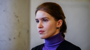 Однією з авторок законопроєкту стала Мар’яна Безугла: раніше вона виступала за звільнення Залужного. Зрештою, його таки звільнили. Фото «Суспільного»