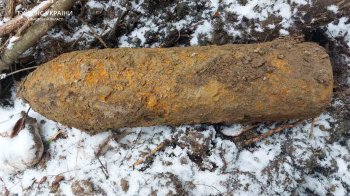 Копали лісову дорогу й знайшли артилерійський снаряд: на Львівщині виявили боєприпаси часів Другої світової