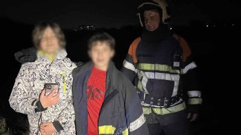 Рятувальники на Львівщині розшукали двох заблукалих біля річки дітей