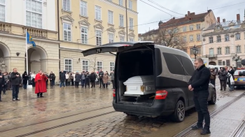У Львові попрощалися з 23-річною поліцейською, загиблою під час теракту