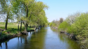 Річка Верещиця на Львівщині