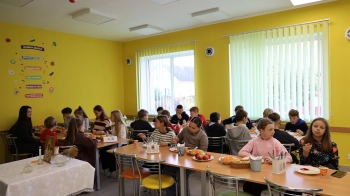 У школі на Львівщині після ремонту запрацювала осучаснена їдальня