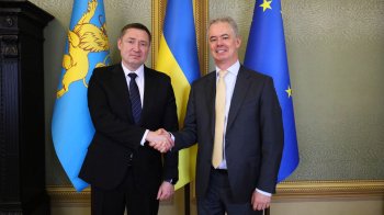 На Львівщину вперше приїхав посол Ірландії в Україні